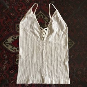 Free People Intimately White Tank Top